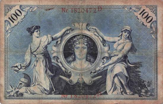 100 Mark 1898 D/D Ro.17